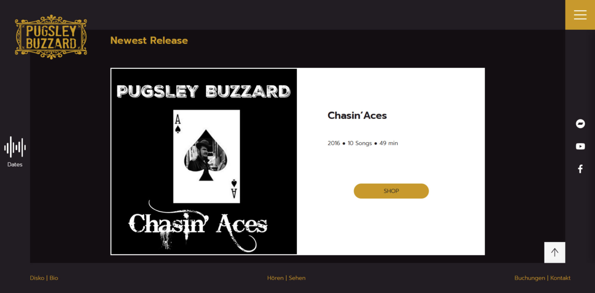 Pugsley Buzzard - Album Showcase