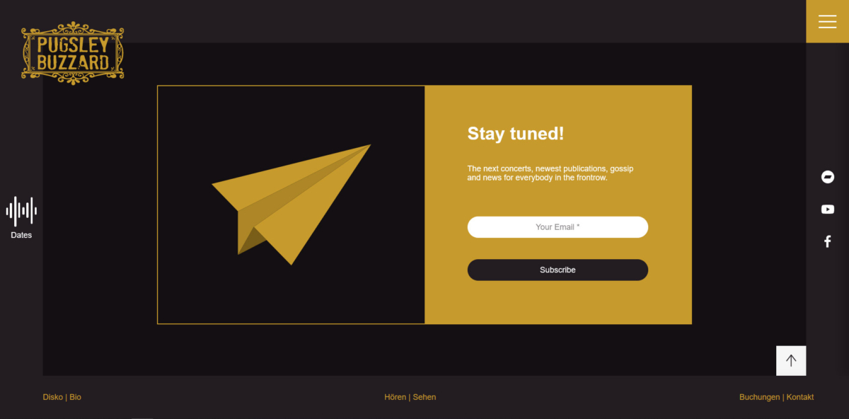 Pugsley Buzzard - Newsletter