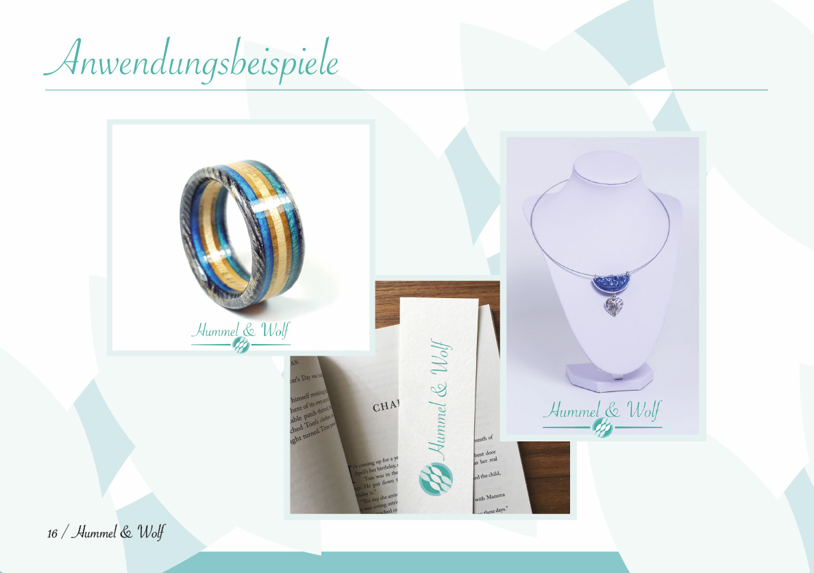 Design Manual - Hummel und Wolf - Anwendungsbeispiele 1