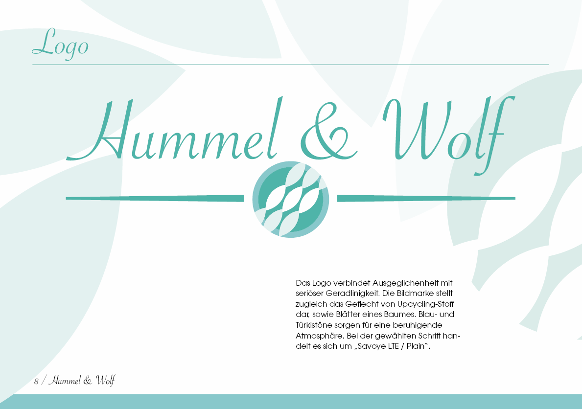 Design Manual - Hummel und Wolf - Logo