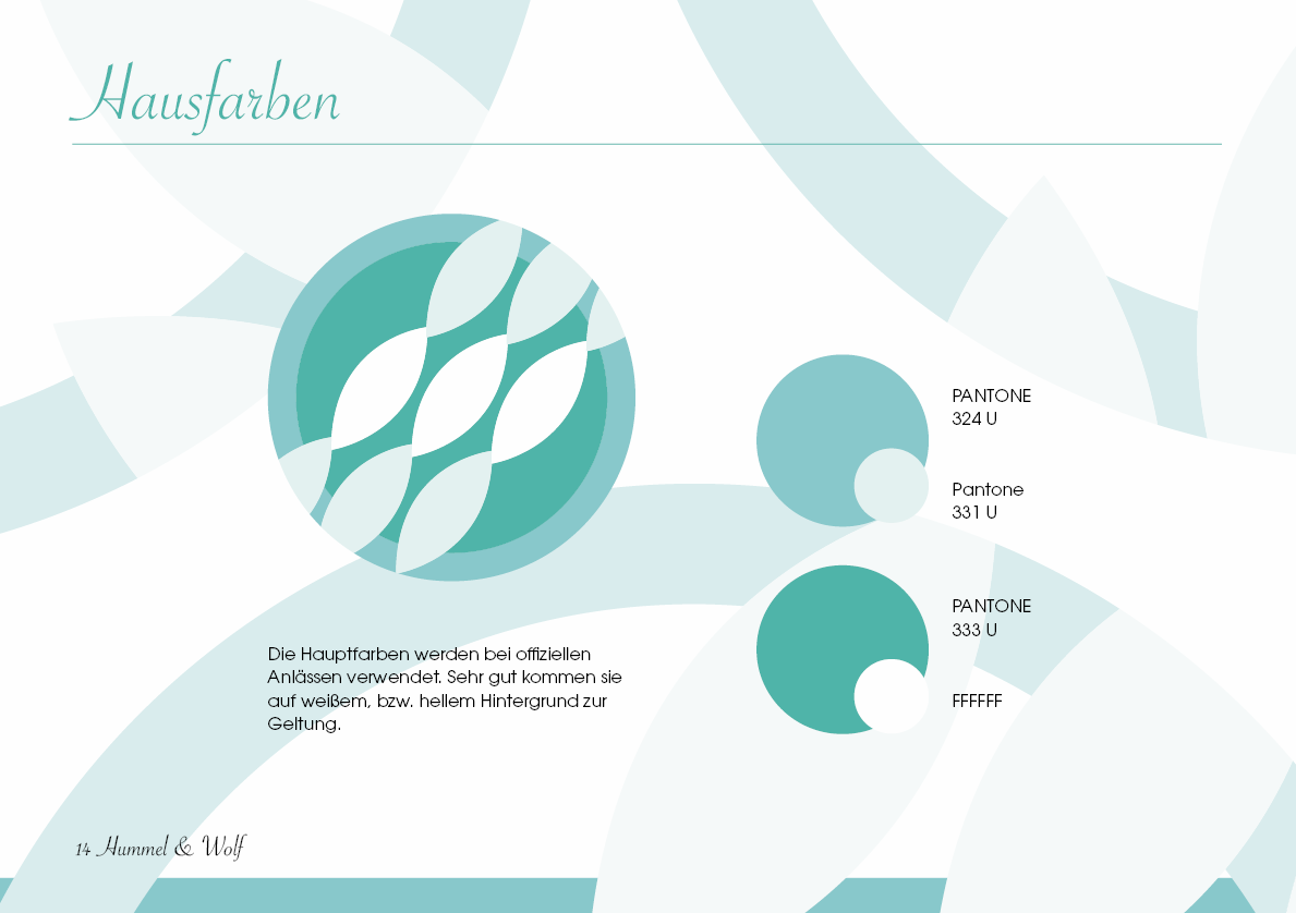 Design Manual - Hummel und Wolf - Hausfarben